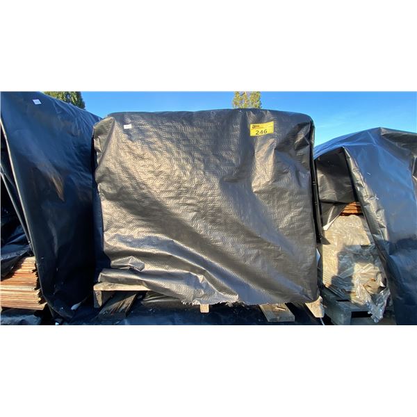 PALLET OF TONGUE & GROOVE WOOD CLADDING APPROX 24"L X 3.5"W X 1/2" THICK