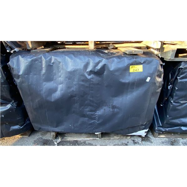 PALLET OF TONGUE & GROOVE WOOD CLADDING APPROX 24"L X 3.5"W X 1/2" THICK