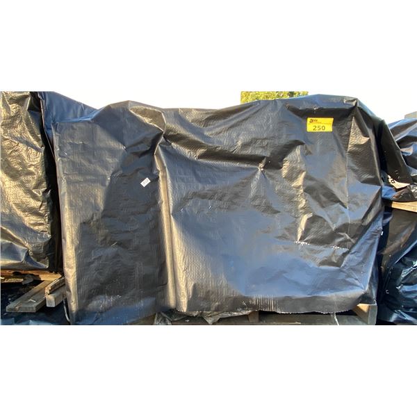 PALLET OF TONGUE & GROOVE WOOD CLADDING APPROX 36.5"L X 5.5"W X 3/4" THICK