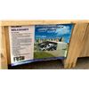 Image 2 : SDLANCH SDLC2030FT 20' X 30' ALL STEEL HIGH END CARPORT W/ ENCLOSED SIDEWALLS *IN WOODEN CRATE*
