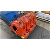 Image 1 : PALLET OF 4 ORANGE 5AFD544 INDUSTRIAL BEARING HOUSING WITH 4 HOLE BASE