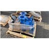Image 1 : PALLET OF 2- INDUSTRIAL GUIDE ELBOWS & 2- GUIDE ADAPTERS