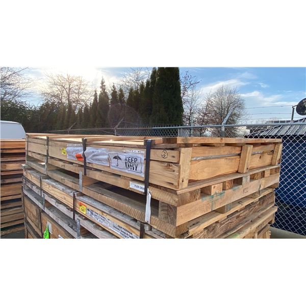 LIFT OF 49" X 96" ALUMINUM COMPOSITE MATERIAL PANELS APPROX 36-50 PCS
