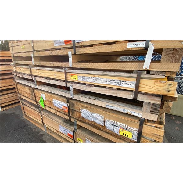LIFT OF 49" X 96" ALUMINUM COMPOSITE MATERIAL PANELS APPROX 36-50 PCS