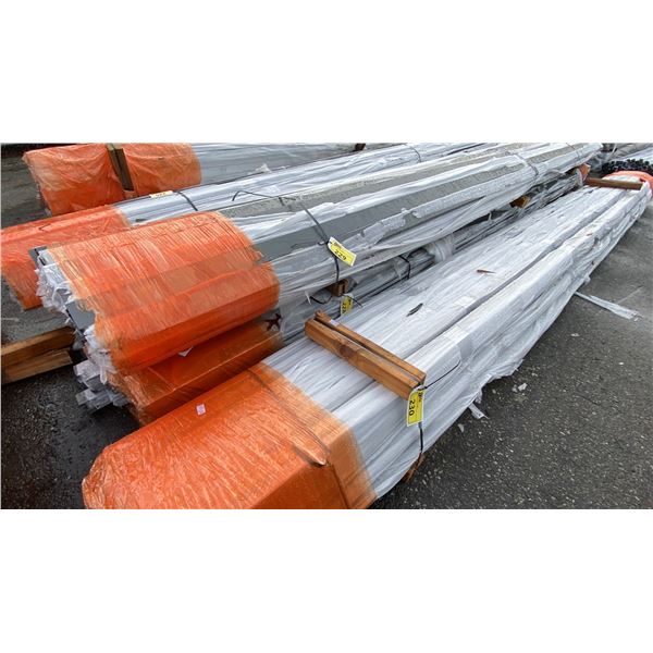 LIFT OF GREY COMPOSITE CLADDING TRIM APPROX 18'L
