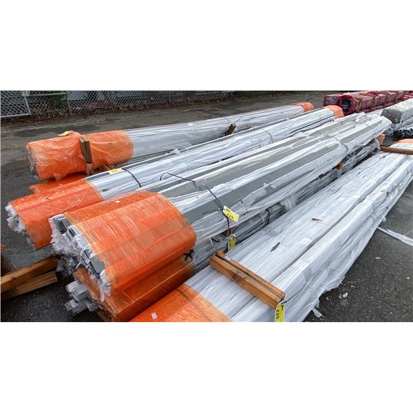 LIFT OF GREY COMPOSITE CLADDING TRIM APPROX 18'L