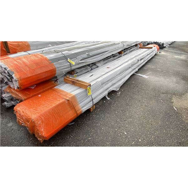 LIFT OF GREY COMPOSITE CLADDING TRIM APPROX 18'L
