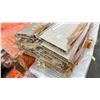 Image 2 : LIFT OF LIGHT WOOD GRAIN COMPOSITE CLADDING BOARDS APPROX 18'L