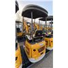 Image 2 : AGT INDUSTRIAL XZ20R YELLOW GAS POWERED 23 HP RUBBER TRACK MINI EXCAVATOR WITH ATTACHED