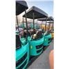 Image 2 : AGT INDUSTRIAL H15R TEAL GAS POWERED 13.5HP RUBBER TRACK MINI EXCAVATOR WITH ATTACHED