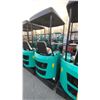 Image 3 : AGT INDUSTRIAL H15R TEAL GAS POWERED 13.5HP RUBBER TRACK MINI EXCAVATOR WITH ATTACHED