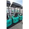 Image 2 : AGT INDUSTRIAL MH12RX TEAL GAS POWERED 13.5HP RUBBER TRACK MINI EXCAVATOR WITH ATTACHED