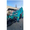 Image 4 : AGT INDUSTRIAL MH12RX TEAL GAS POWERED 13.5HP RUBBER TRACK MINI EXCAVATOR WITH ATTACHED