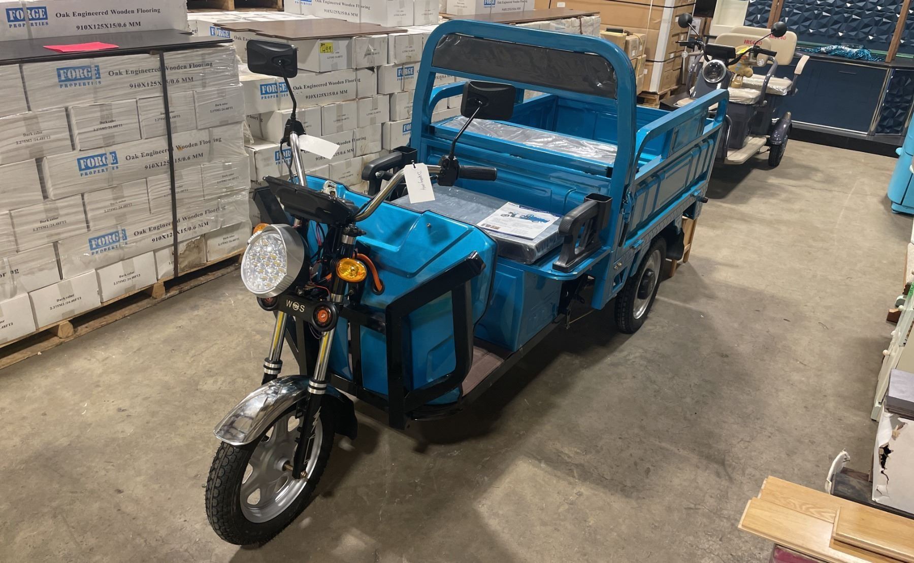IRANCH IRET13 HIGH END 800W ELECTRIC TRICYCLE WITH DROP SIDE