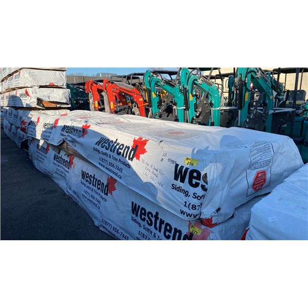 PALLET OF WESTREND TONGUE & GROOVE 2X6 WOODEN PLANKS (193"W 42"D 19"H) *UNKNOWN AMOUNT*