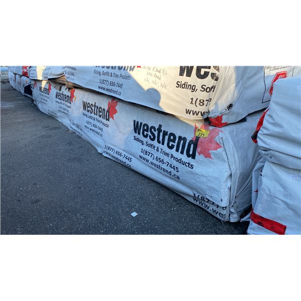 PALLET OF WESTREND TONGUE & GROOVE 2X6 WOODEN PLANKS (219"W 42"D 24"H) *UNKNOWN AMOUNT*