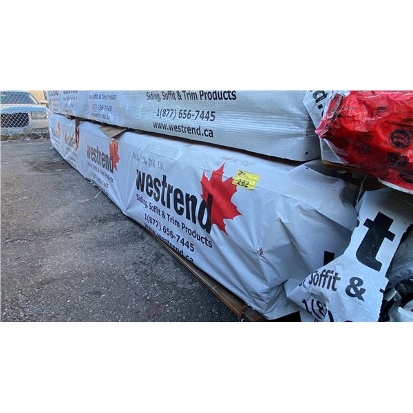 PALLET OF WESTREND TONGUE & GROOVE 2X6 WOODEN PLANKS (193"W 42"D 24"H) *UNKNOWN AMOUNT*