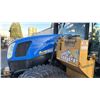 Image 5 : 2008 NEW HOLLAND T6030 TRACTOR, BLUE, VIN Z7BD05376,