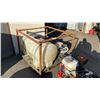 Image 2 : 65 GALLON SKIDTANX INDUSTRIAL SPRAY UNIT WITH HONDA GAS MOTOR & HOSE REEL IN STEEL SURROUND