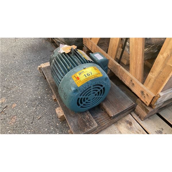 BALDOR RELIANCE 10 HP INDUSTRIAL ELECTRIC MOTOR