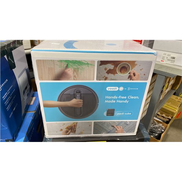 ECOVACS YEEDI CUBE PRO S1 ALL-IN-ONE ROBOTIC VACUUM AND MOPPING UNIT