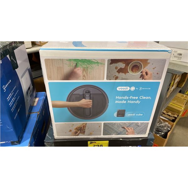 ECOVACS YEEDI CUBE PRO S1 ALL-IN-ONE ROBOTIC VACUUM AND MOPPING UNIT