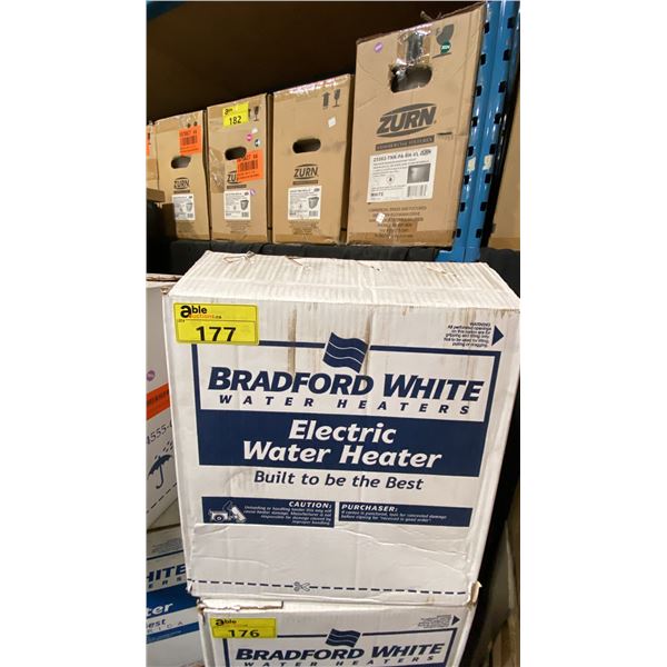 BRADFORD WHITE RE16U6-1NAL-458 COMPACT 6 GAL 1500 W 120V RESIDENTIAL ELECTRIC WATER HEATER