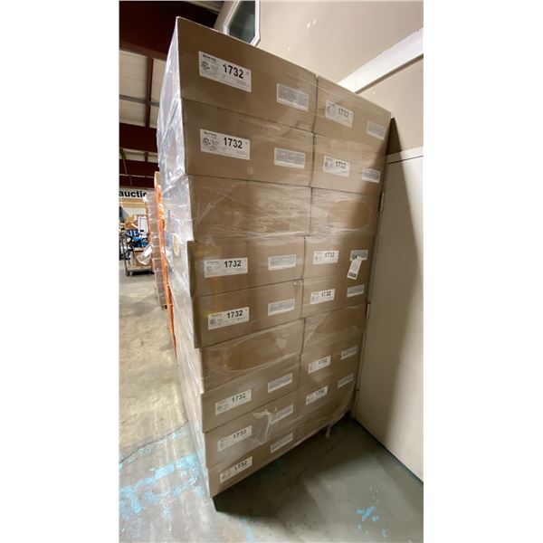 PALLET OF ARMSTRONG 1732 FINE FISSURED ANGLED TEGULAR ACOUSTICAL CEILING TILES