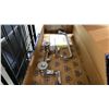 Image 3 : T&S WALL MOUNT 8" DOUBLE PANTRY FAUCET WITH 14" SWING NOZZLE & NPT FEMALE INLETS