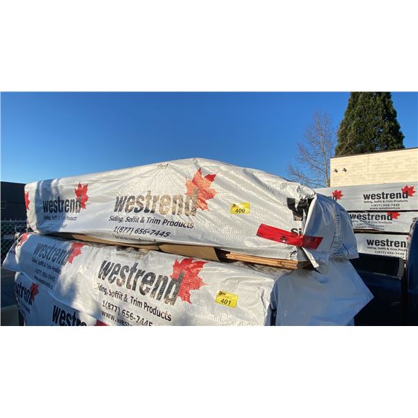 PALLET OF WESTREND TONGUE & GROOVE 2X6 WOODEN PLANKS (120"W 42"D 24"H) *UNKNOWN AMOUNT*