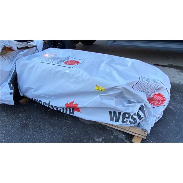 PALLET OF WESTREND 2X6 TONGUE AND GROOVE WOODEN PLANKS (77"W 28"D 24"H) *UNKNOWN AMOUNT*