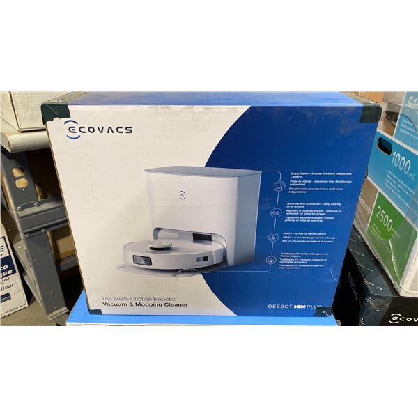 ECOVACS DEEBOT T10 PLUS (DBX33) PREMIUM ROBOT VACUUM AND MOP COMBINATION UNIT