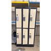 Image 1 : 13 BAY, 26 DOOR METAL INDUSTRIAL LOCKER SYSTEM *MUST TAKE ALL*