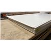 Image 3 : PALLET OF 4 X 8 WHITE COMPOSITE PANELS (96"W X 48"D X 7"H) *UNKNOWN QUANTITY*