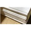 Image 4 : PALLET OF 4 X 8 WHITE COMPOSITE PANELS (96"W X 48"D X 7"H) *UNKNOWN QUANTITY*