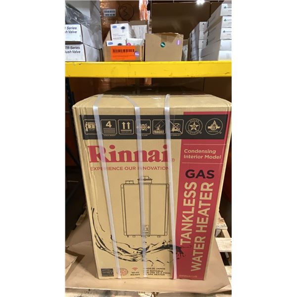 RANNAI COMMERCIAL GRADE TANKLESS WATER HEATER CONDENSING INTERIOR MODEL