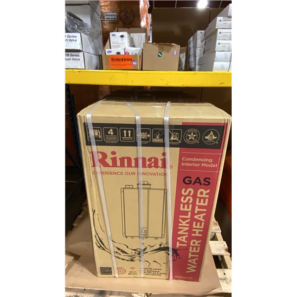 RANNAI COMMERCIAL GRADE TANKLESS WATER HEATER CONDENSING INTERIOR MODEL