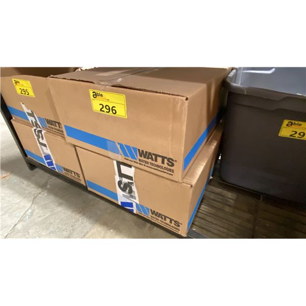 2 WATTS 1 1/2" LFU009M2-QT-FS REDUCED PRESSURE ZONE ASSEMBLIES WITH FLOOD SENSOR