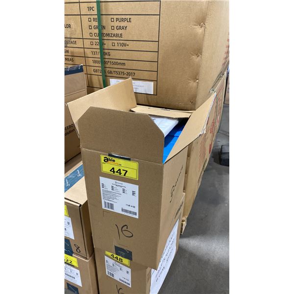 CASE OF 54 ECOVACS D-DB03-0003 AUTO-EMPTY STATION DUST BAGS FOR X1 OMNI DEEBOT