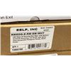 Image 3 : 10- SURFACE/RECESSED EDGE-LIT RUNNING MAN EMERGENCY EXIT LED LIGHTS