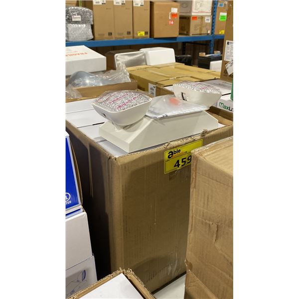 12- DUAL LAMP WHITE LED EMERGENCY LIGHTING