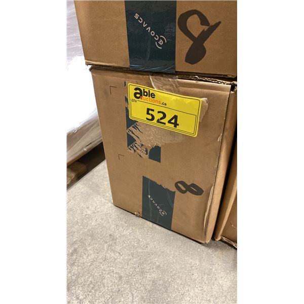 CASE OF 8- 1L BOTTLES OF ECOVACS DEEBOT CLEANING SOLUTION FOR OMNI X1 & X1 TURBO SERIES