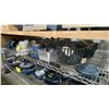 Image 2 : SHELF OF ASSORTED ZURN COMMERCIAL INSET FLOOR DRAINS & HEAVY DUTY PLUMBING HARDWARE