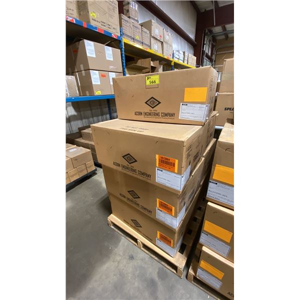 PALLET OF 7 ACORN ENGINEERING 18" X 19" X 8 1/2" COMMERCIAL JET KOTE REC BOX ASSEMBLIES *MUST TAKE