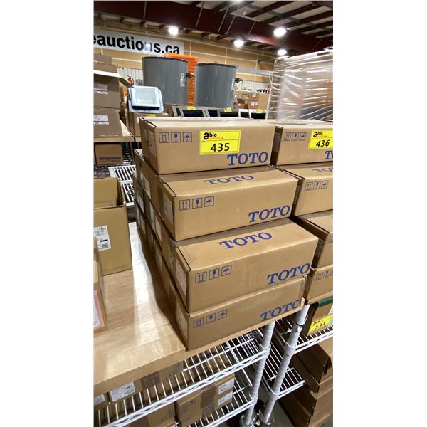 9 TOTO TELS1A5#CP CHROME ELECTRIC FAUCETS