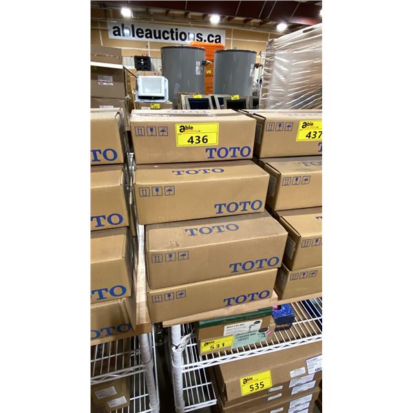 9 TOTO TELS1A5#CP CHROME ELECTRIC FAUCETS