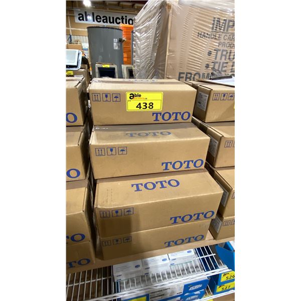 9 TOTO TELS1A5#CP CHROME ELECTRIC FAUCETS