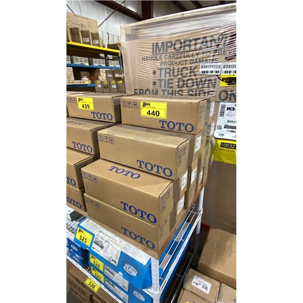 9 TOTO TELS1A5#CP CHROME ELECTRIC FAUCETS