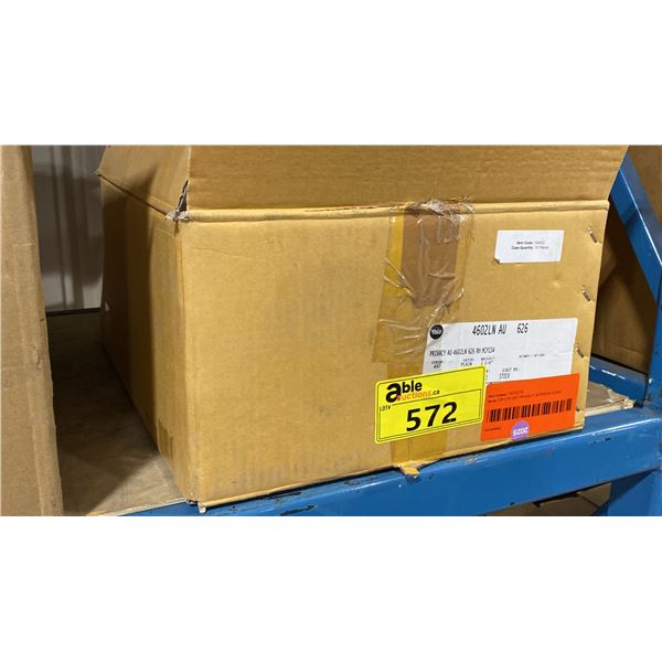 BOX OF ASSORTED HEAVY DUTY COMMERCIAL PLUMBING SUPPLIES