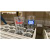 Image 3 : 4 TRAYS OF ASSORTED COMMERCIAL GLASSWARE
